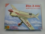  Letadlo Zlín Z-XIII double kit stavebnice 1:72 RS Models 